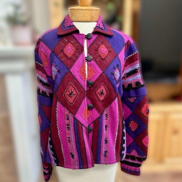 Vintage Sandy Starkman artists dream jacket. Beautifully designed, a rar… - Picture 3 of 10